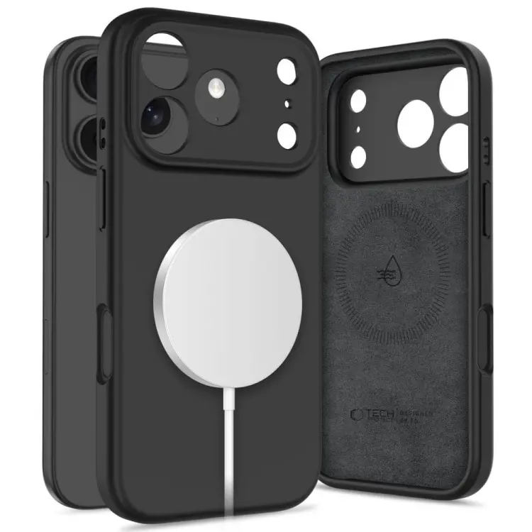 TECH-PROTECT SILICONE MAGSAFE IPHONE 17 PRO BLACK
