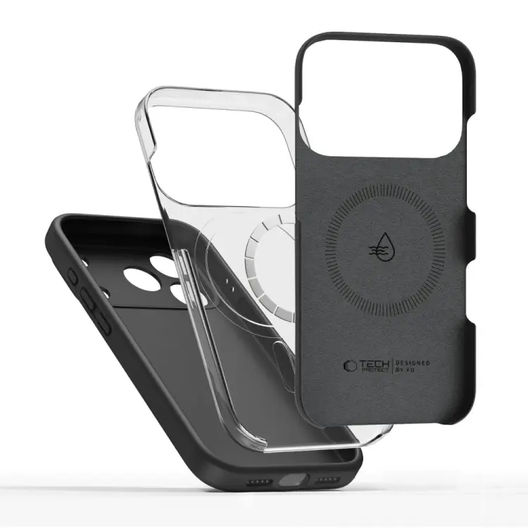 TECH-PROTECT SILICONE MAGSAFE IPHONE 17 PRO BLACK
