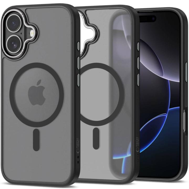 TECH-PROTECT MAGEDGE MAGSAFE IPHONE 17 MATTE BLACK/GUNMETAL