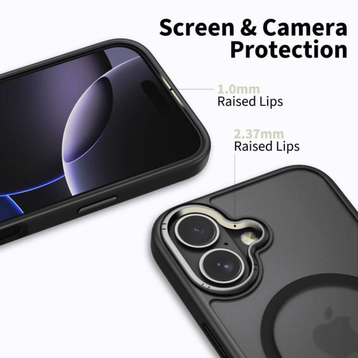 TECH-PROTECT MAGEDGE MAGSAFE IPHONE 17 MATTE BLACK/GUNMETAL