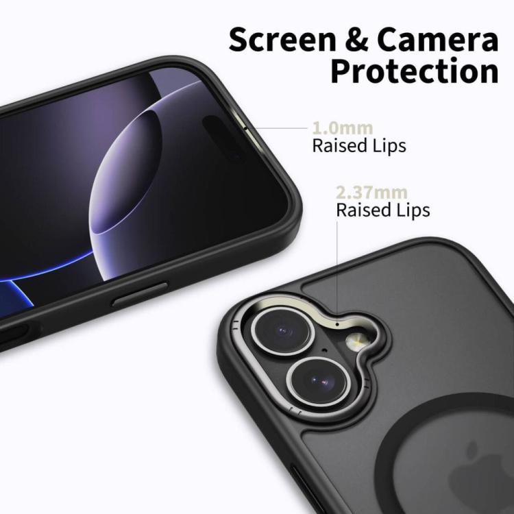 TECH-PROTECT MAGEDGE MAGSAFE IPHONE 17 MATTE BLACK/GUNMETAL