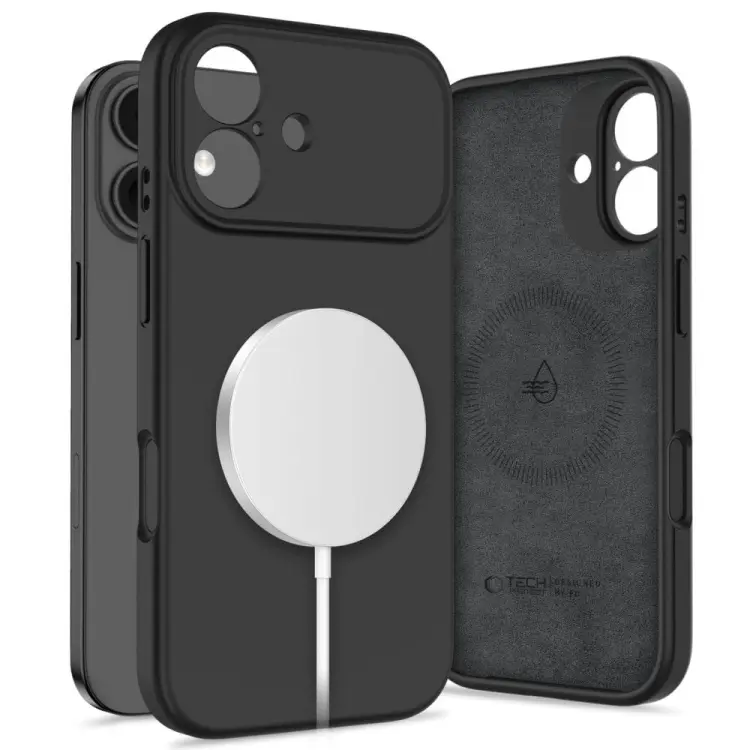 TECH-PROTECT SILICONE MAGSAFE IPHONE 17 BLACK