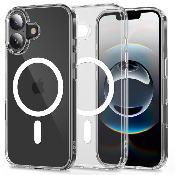 TECH-PROTECT FLEXAIR HYBRID MAGSAFE IPHONE 17 CLEAR