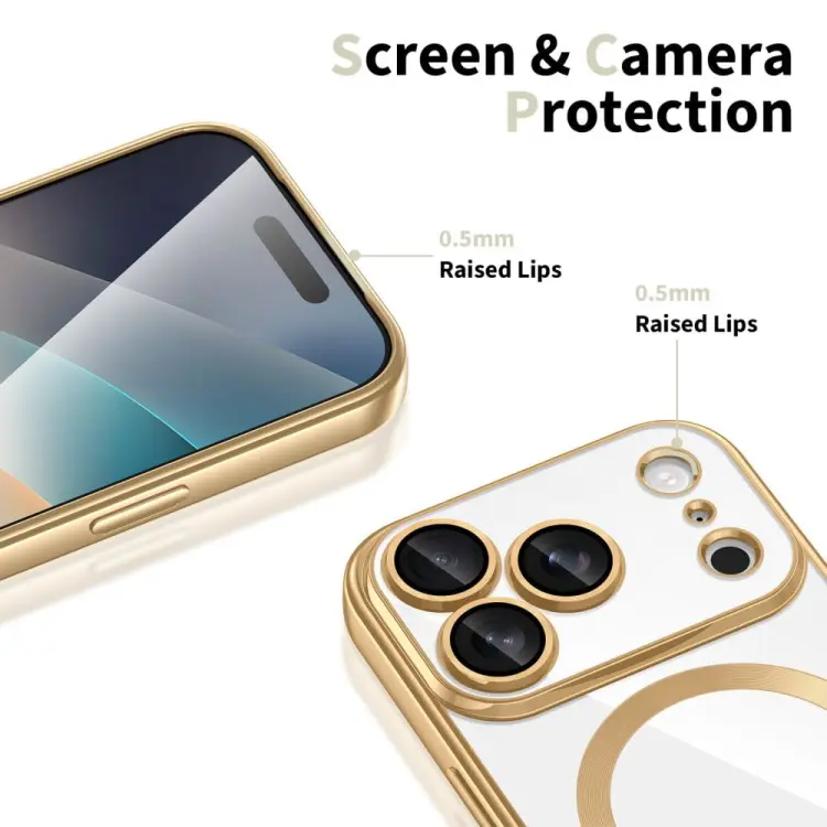 TECH-PROTECT MAGFLEX MAGSAFE IPHONE 17 PRO SHINY GOLD