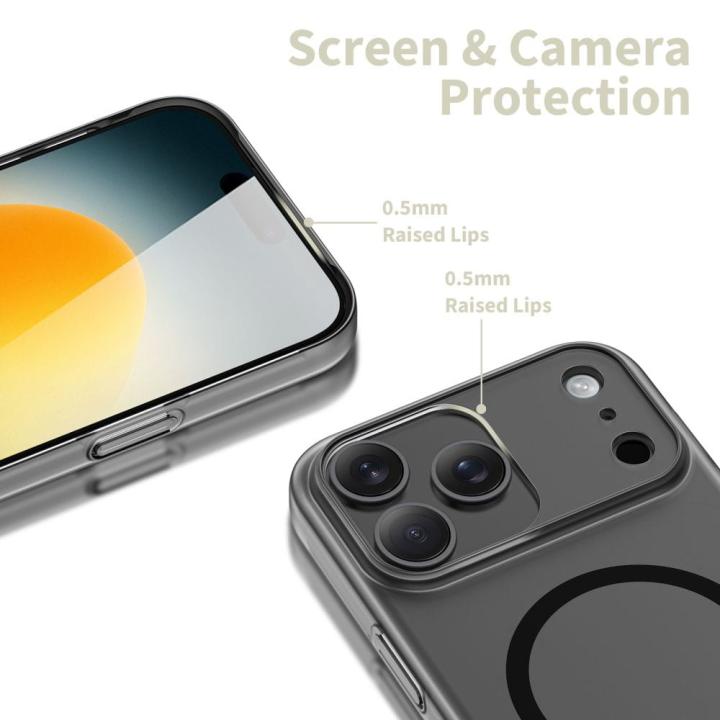 TECH-PROTECT MAGSLIM MAGSAFE IPHONE 17 PRO MATTE/BLACK