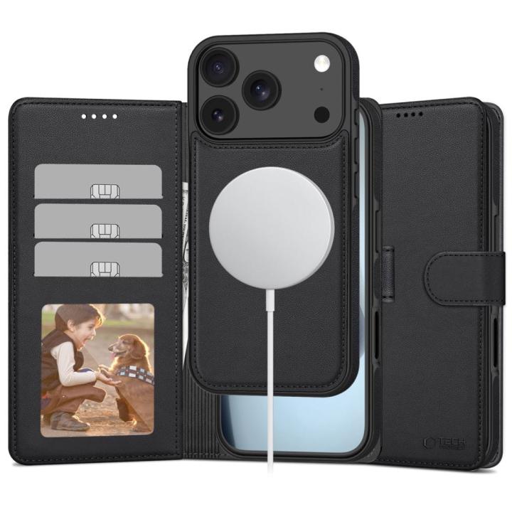 TECH-PROTECT WALLET MAGSAFE IPHONE 17 PRO MATTE BLACK