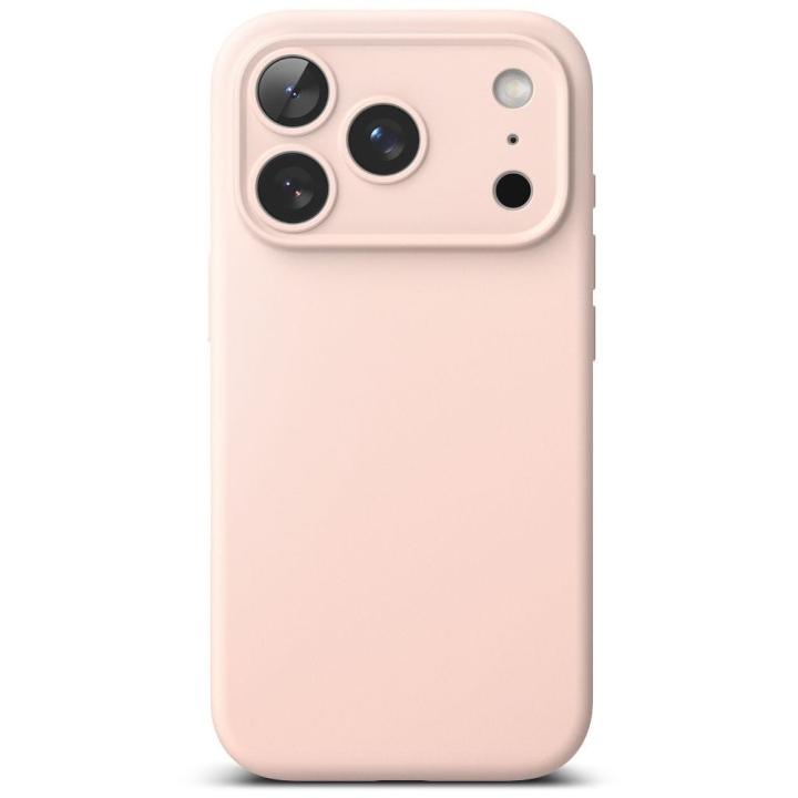 RINGKE SILICONE MAGNETIC MAGSAFE IPHONE 17 PRO PINK SAND