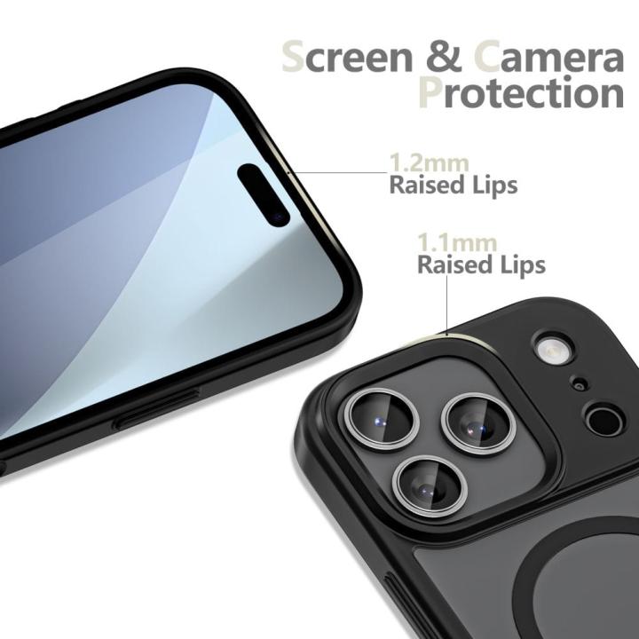 TECH-PROTECT MAGMAT MAGSAFE IPHONE 17 PRO MATTE BLACK