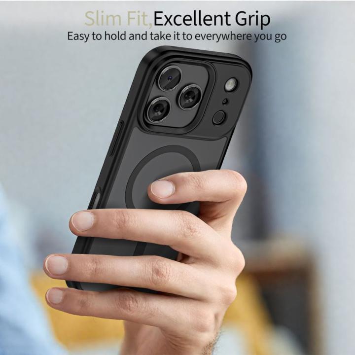 TECH-PROTECT MAGMAT MAGSAFE IPHONE 17 PRO MATTE BLACK