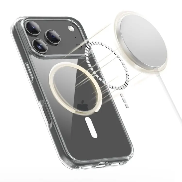 TECH-PROTECT FLEXAIR HYBRID MAGSAFE IPHONE 17 PRO CLEAR