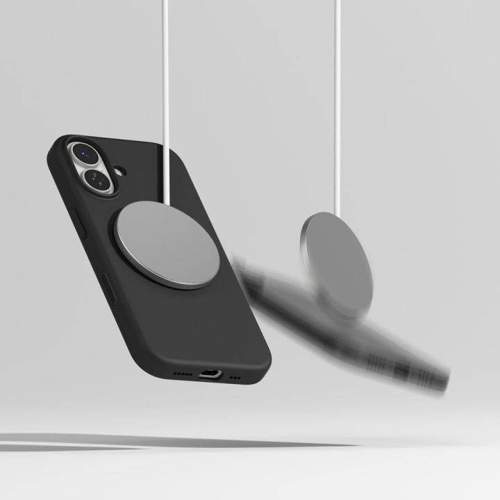 RINGKE SILICONE MAGNETIC MAGSAFE IPHONE 17 BLACK