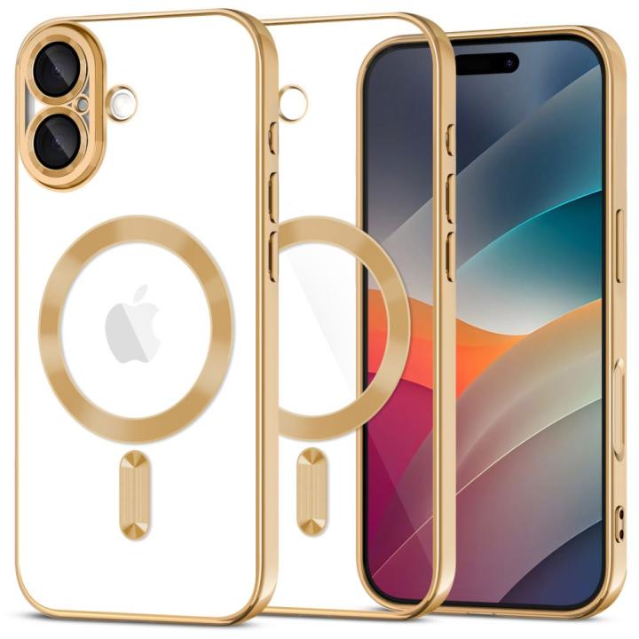 TECH-PROTECT MAGFLEX MAGSAFE IPHONE 17 SHINY GOLD