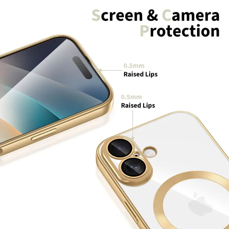 TECH-PROTECT MAGFLEX MAGSAFE IPHONE 17 SHINY GOLD