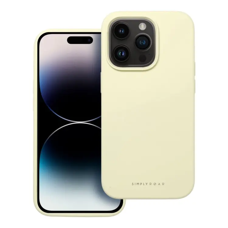 ROAR futerał CLOUD SKIN do IPHONE 17 Jasnożółty