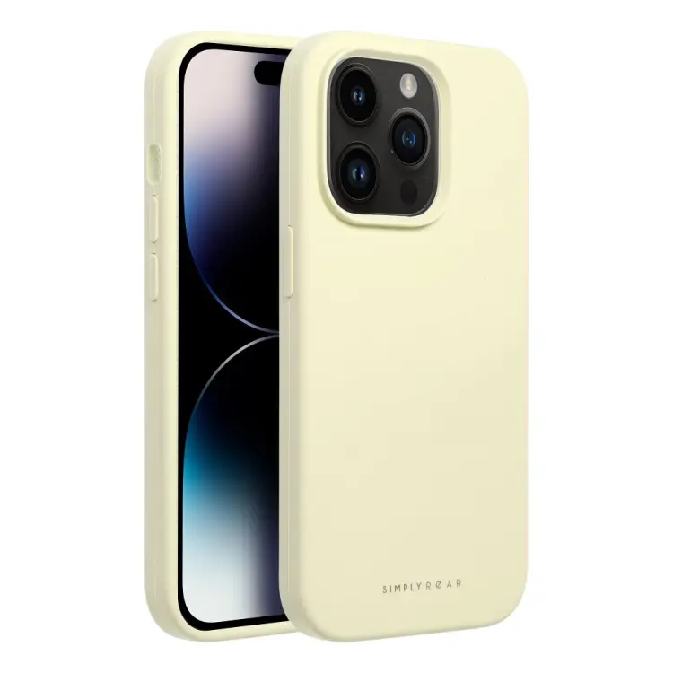 ROAR futerał CLOUD SKIN do IPHONE 17 Jasnożółty