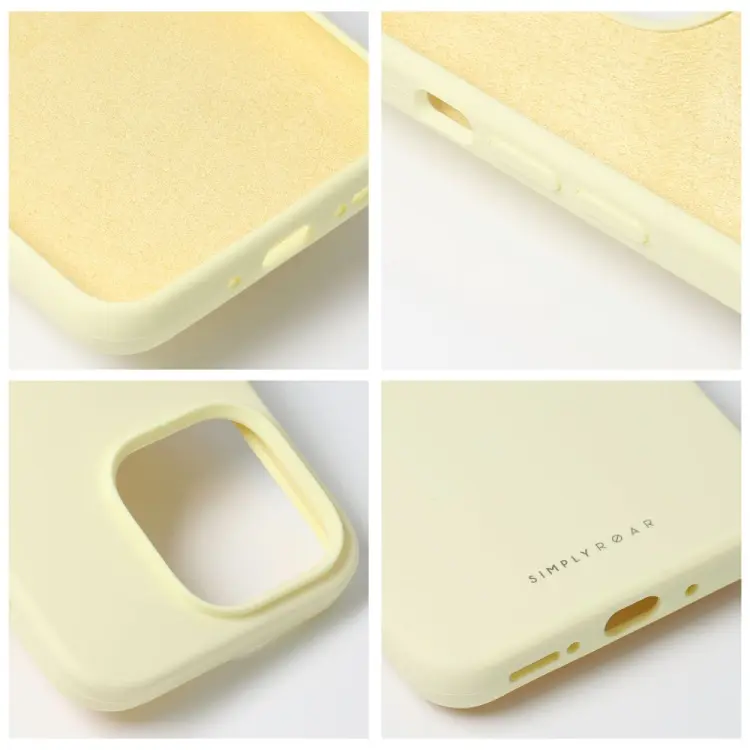 ROAR futerał CLOUD SKIN do IPHONE 17 Jasnożółty