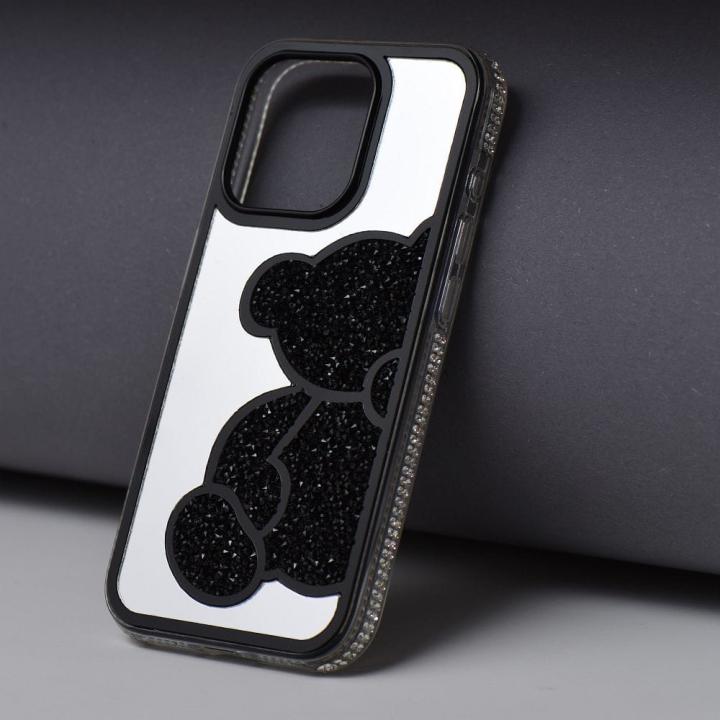 Futerał TEDDY BEAR do IPHONE 17 czarny