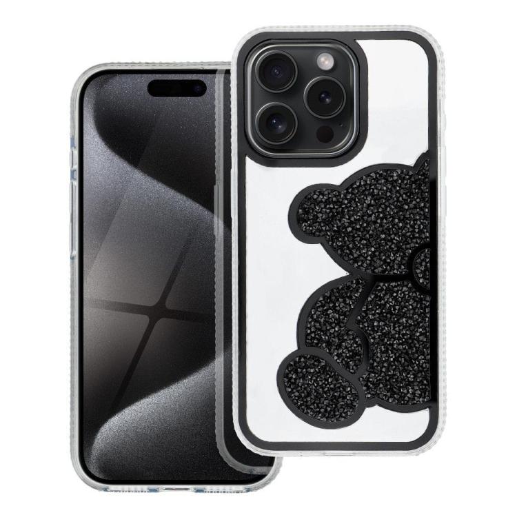 Futerał TEDDY BEAR do IPHONE 17 Pro Max czarny