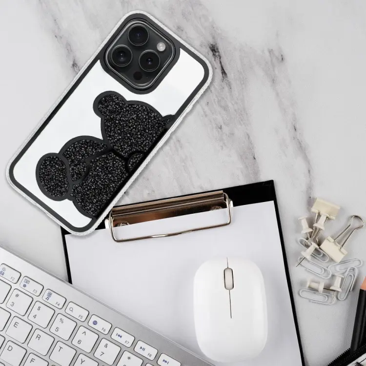 Futerał TEDDY BEAR do IPHONE 17 Air czarny