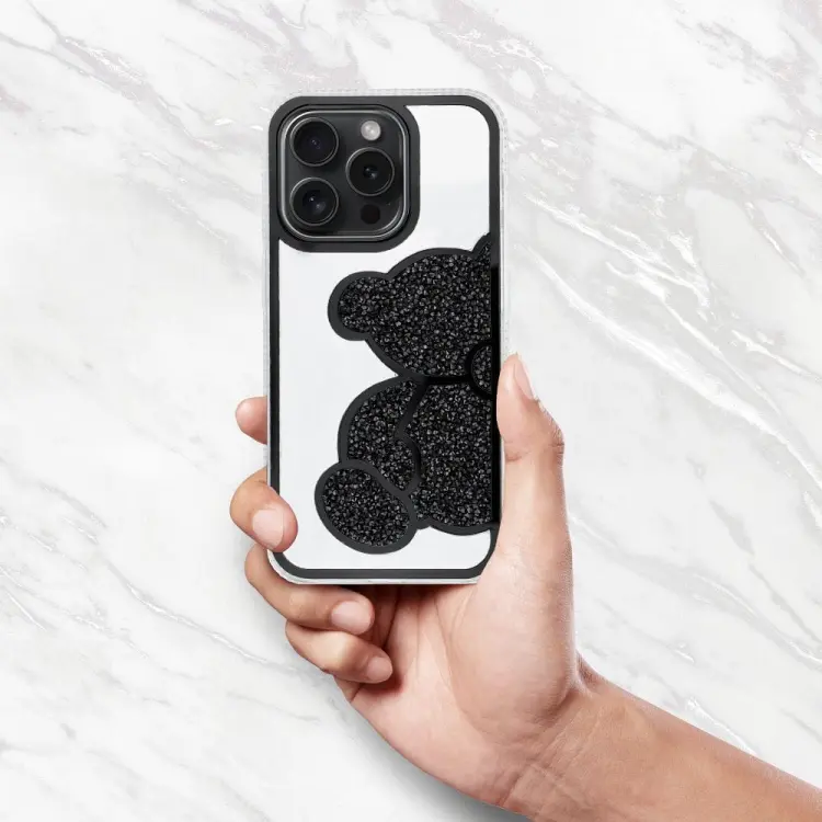 Futerał TEDDY BEAR do IPHONE 17 Air czarny