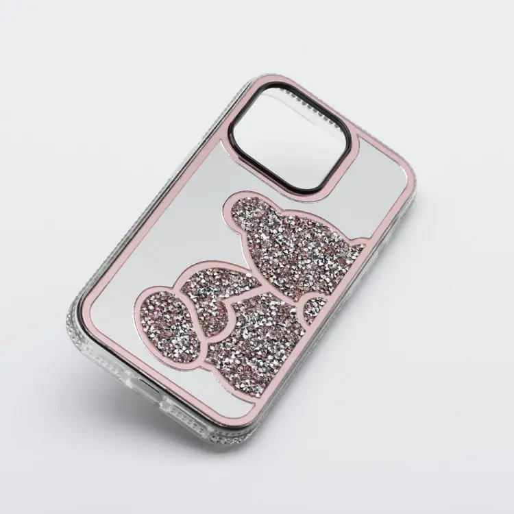 Futerał TEDDY BEAR do IPHONE 17 Air różowy