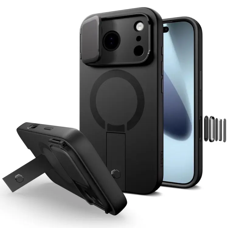 TECH-PROTECT KEVLAR AURA MAGSAFE IPHONE 17 PRO MAX BLACK