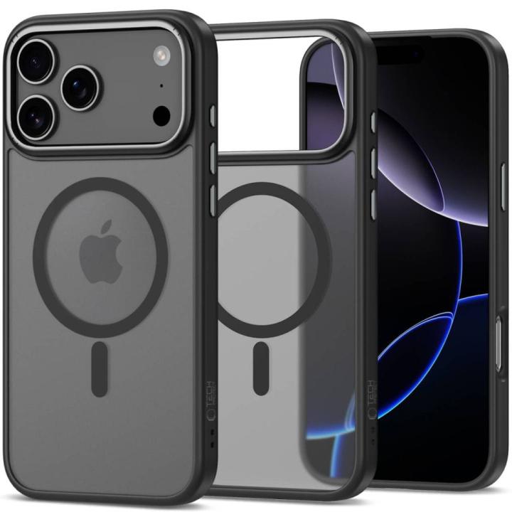 TECH-PROTECT MAGEDGE MAGSAFE IPHONE 17 PRO MAX MATTE BLACK/GUNMETAL