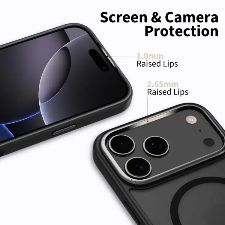 TECH-PROTECT MAGEDGE MAGSAFE IPHONE 17 PRO MAX MATTE BLACK/GUNMETAL