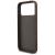 GUESS futerał do IPHONE 17 Pro Max kompatybilny z MagSafe GUHMP17XG4GFRW (PU 4G Ring Classic Logo) brązowy