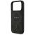 GUESS futerał do IPHONE 17 Pro kompatybilny z MagSafe GUHMP17LG4GFRK (PU 4G Ring Classic Logo) czarny