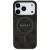 GUESS futerał do IPHONE 17 Pro kompatybilny z MagSafe GUHMP17LG4GFRK (PU 4G Ring Classic Logo) czarny
