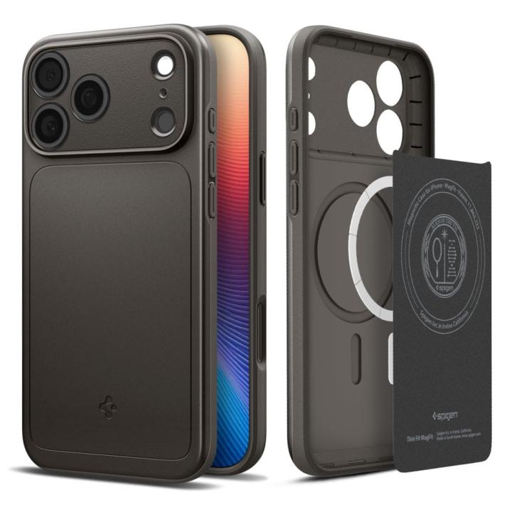 SPIGEN THIN FIT MAG MAGSAFE IPHONE 17 PRO GUNMETAL
