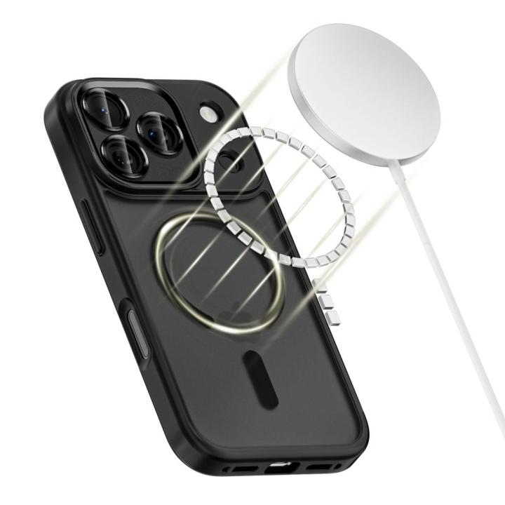 TECH-PROTECT MAGCAM MAGSAFE IPHONE 17 PRO MATTE BLACK