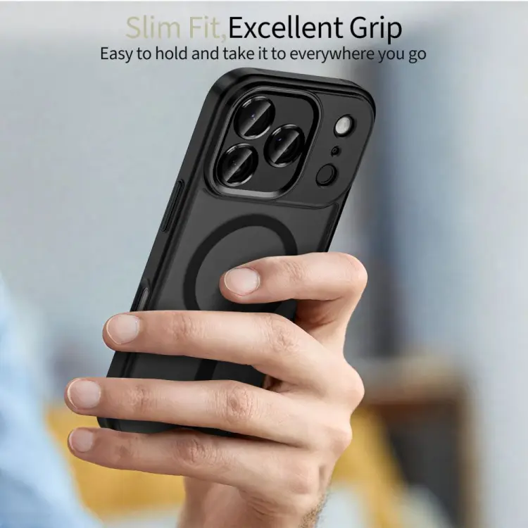TECH-PROTECT MAGCAM MAGSAFE IPHONE 17 PRO MATTE BLACK