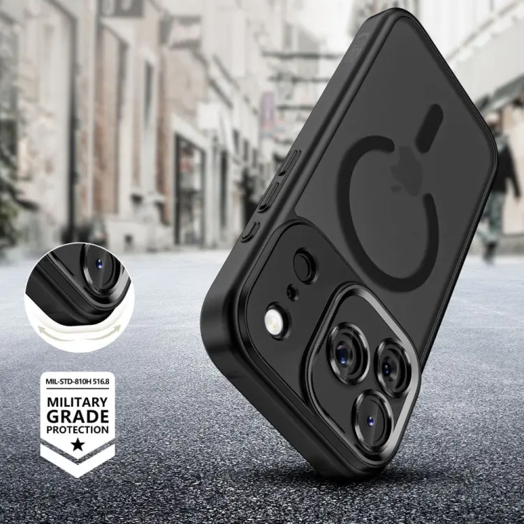 TECH-PROTECT MAGCAM MAGSAFE IPHONE 17 PRO MATTE BLACK
