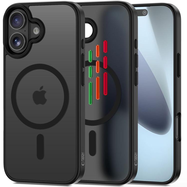 TECH-PROTECT MAGMAT XT 4-SET MAGSAFE IPHONE 17 MATTE BLACK