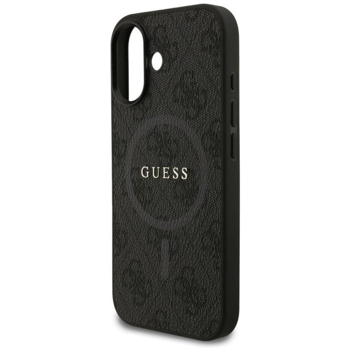 GUESS futerał do IPHONE 17 kompatybilny z MagSafe GUHMP17SG4GFRK (PU 4G Ring Classic Logo) czarny
