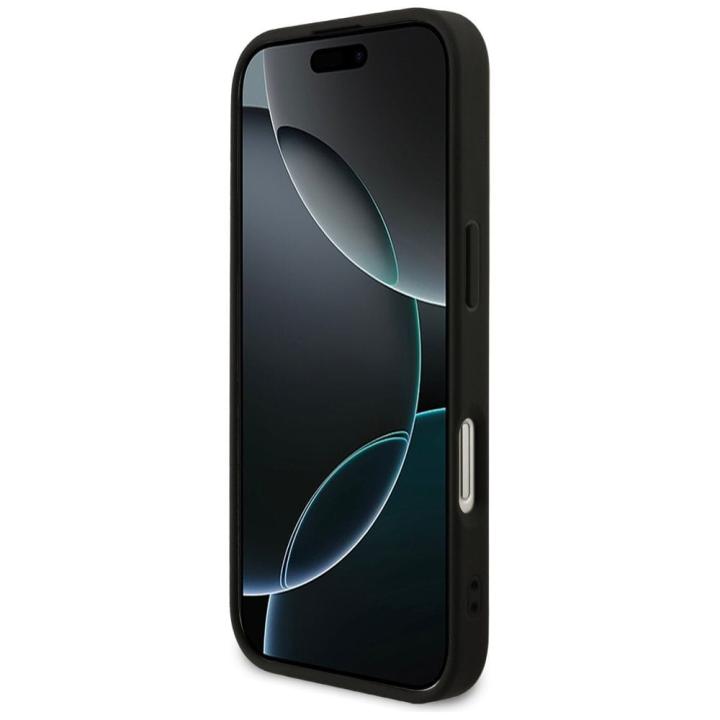 GUESS futerał do IPHONE 17 kompatybilny z MagSafe GUHMP17SG4GFRK (PU 4G Ring Classic Logo) czarny