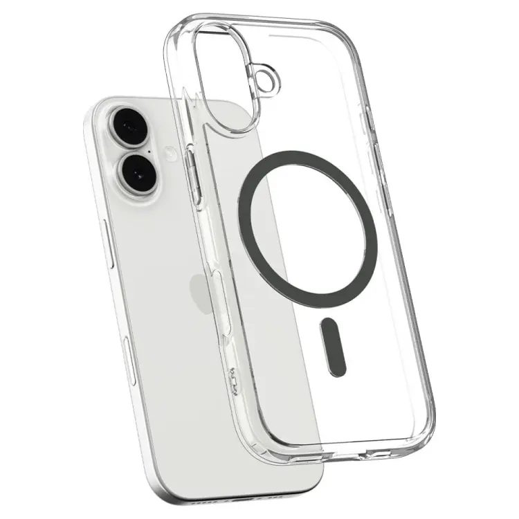 SPIGEN ULTRA HYBRID MAG MAGSAFE IPHONE 17 CLEAR/GRAPHITE