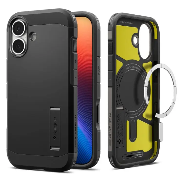 SPIGEN TOUGH ARMOR ”T” MAG MAGSAFE IPHONE 17 BLACK