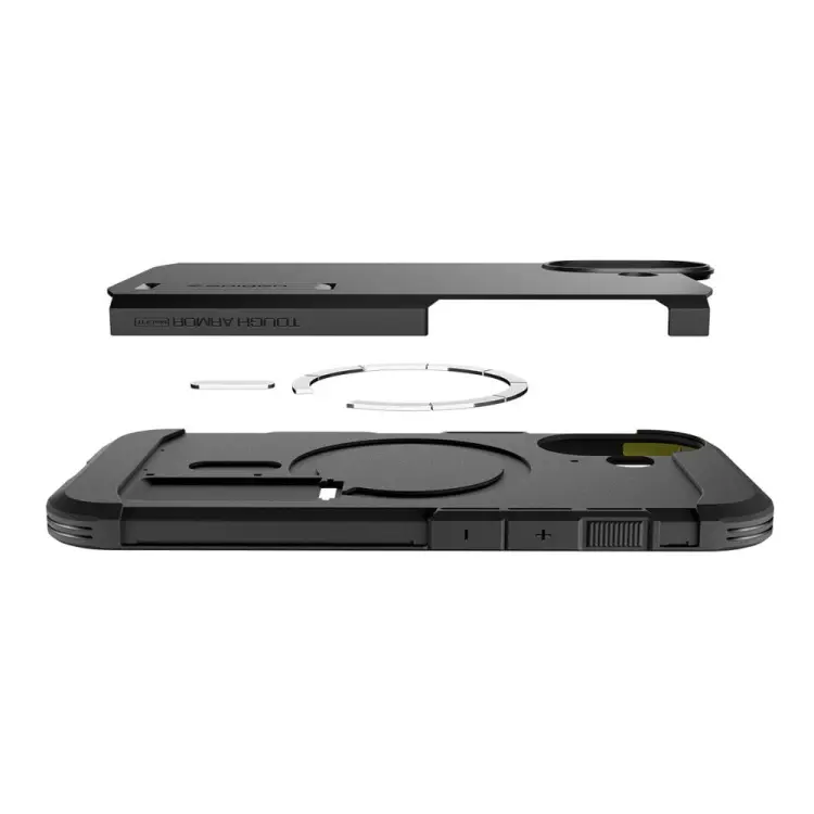 SPIGEN TOUGH ARMOR ”T” MAG MAGSAFE IPHONE 17 BLACK