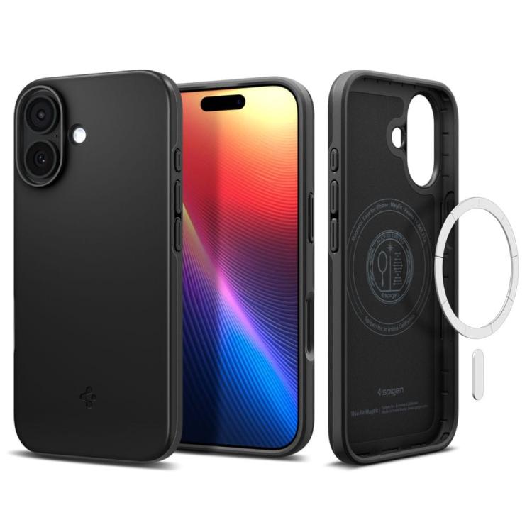 SPIGEN THIN FIT MAG MAGSAFE IPHONE 17 BLACK