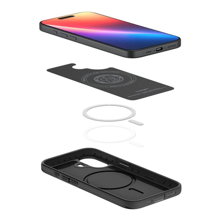 SPIGEN THIN FIT MAG MAGSAFE IPHONE 17 BLACK