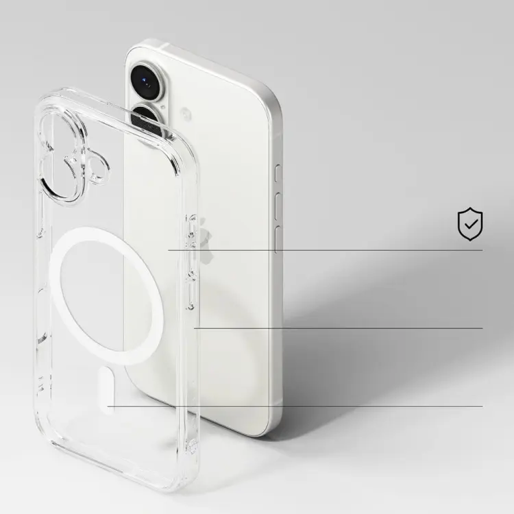 RINGKE FUSION MAGNETIC MAGSAFE IPHONE 17 CLEAR