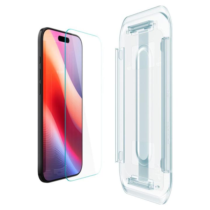 SZKŁO HARTOWANE SPIGEN GLAS.TR ”EZ FIT” 2-PACK IPHONE 17 AIR CLEAR