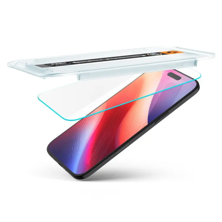 SZKŁO HARTOWANE SPIGEN GLAS.TR ”EZ FIT” 2-PACK IPHONE 17 AIR CLEAR