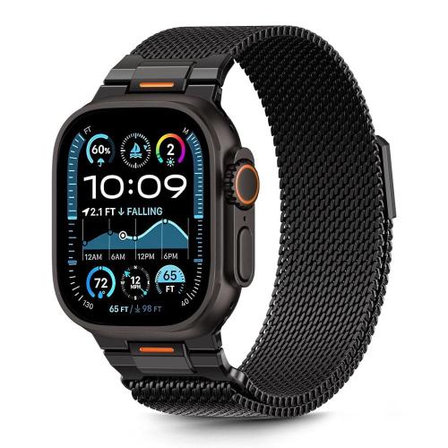 TECH-PROTECT MILANO VANGUARD APPLE WATCH 8 / 9 / 10 / 11 / SE / ULTRA (44 / 45 / 46 / 49 MM) BLACK
