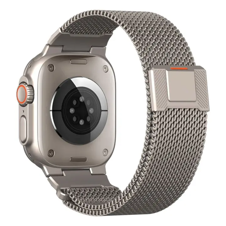 TECH-PROTECT MILANO VANGUARD APPLE WATCH 8 / 9 / 10 / 11 / SE / ULTRA (44 / 45 / 46 / 49 MM) TITANIUM