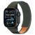 TECH-PROTECT NYLON ELITE APPLE WATCH 8 / 9 / 10 / 11 / SE / ULTRA (44 / 45 / 46 / 49 MM) GREEN/ORANGE