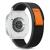 TECH-PROTECT NYLON STRIPE SAMSUNG GALAXY WATCH 8 / CLASSIC (40 / 44 / 46 MM) BLACK/ORANGE